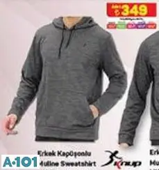 KNUP ERKEK KAPÜŞONLU MULTİNE SWEATSHİRT KNUP ERKEK KAPÜŞONLU MULTİNE SWEATSHİRT